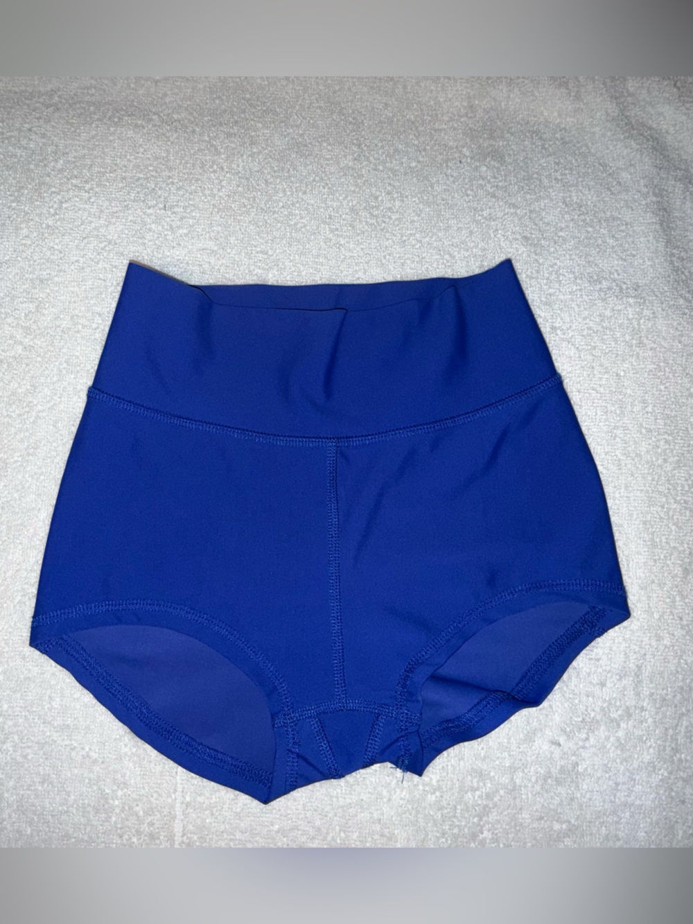 Five Dancewear High-Waist Royal Blue Shorts Size YXL